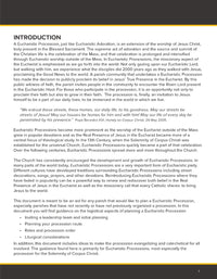 Procesión Eucarística