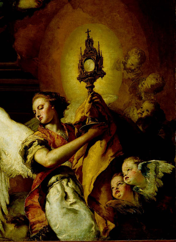 Carte de prière pour la communion spirituelle