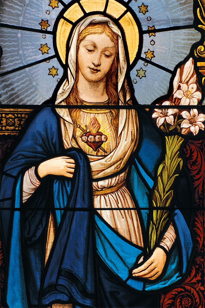 Tarjeta de oración de Consagración al Inmaculado Corazón