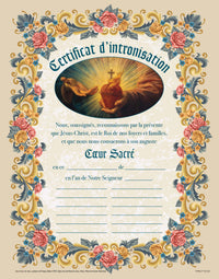Certificado de Entronización en el Hogar