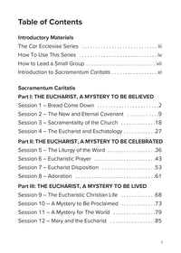 Sacrament of Charity: A Small Group Study Guide to Sacramentum Caritatis