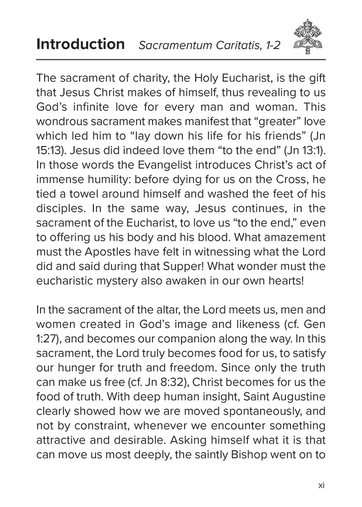 Sacrament of Charity: A Small Group Study Guide to Sacramentum Caritatis