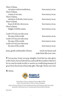 Letanía del Sagrado Corazón