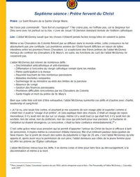 Guía de sesiones de McGivney Cor