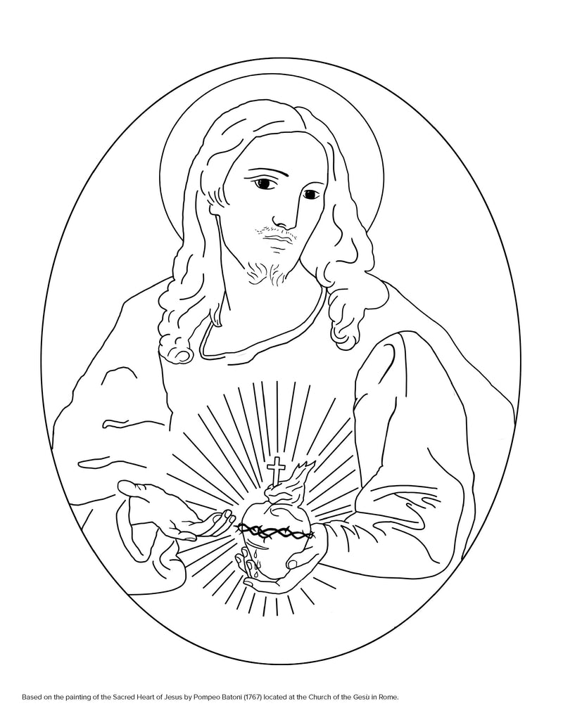 Sacred Heart Children's Activity Book