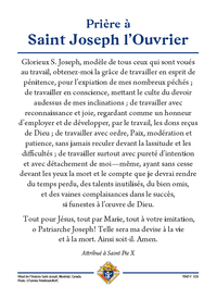 The Dignity of Work: St. Joseph the Worker Prayer Cards