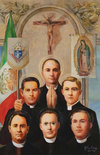 Prière aux Chevaliers de Colomb martyrs mexicains