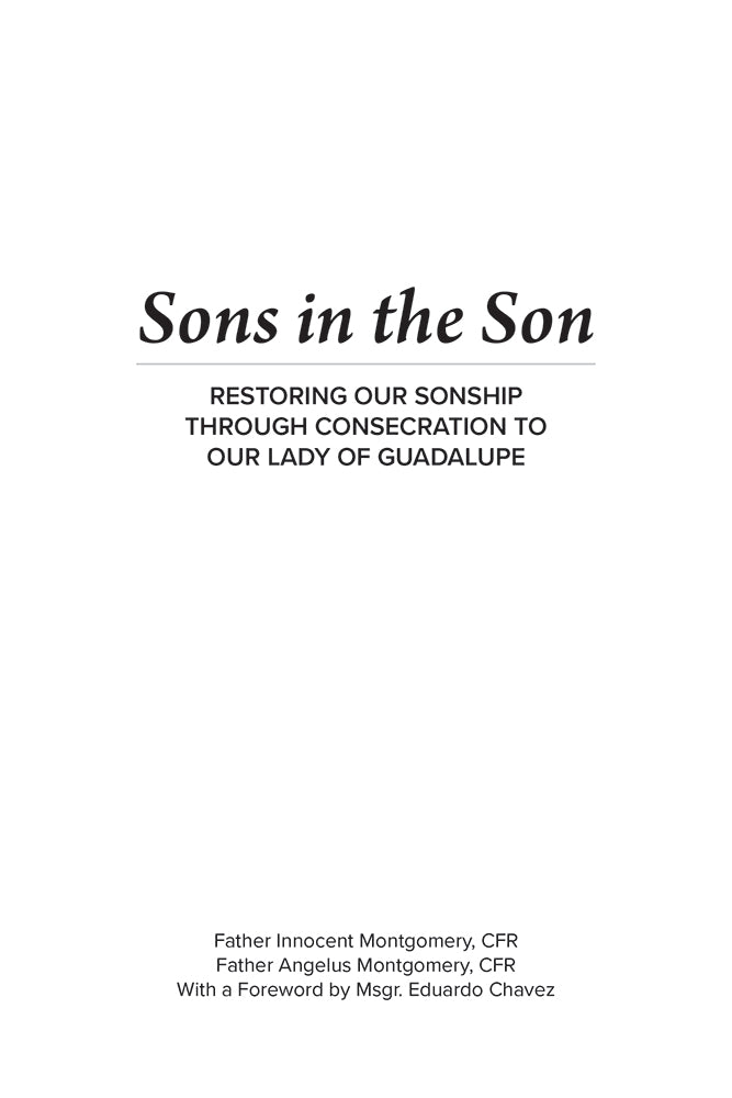 <b>*PREORDER*</b> Sons in the Son