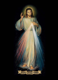 Divine Mercy Prayer Card