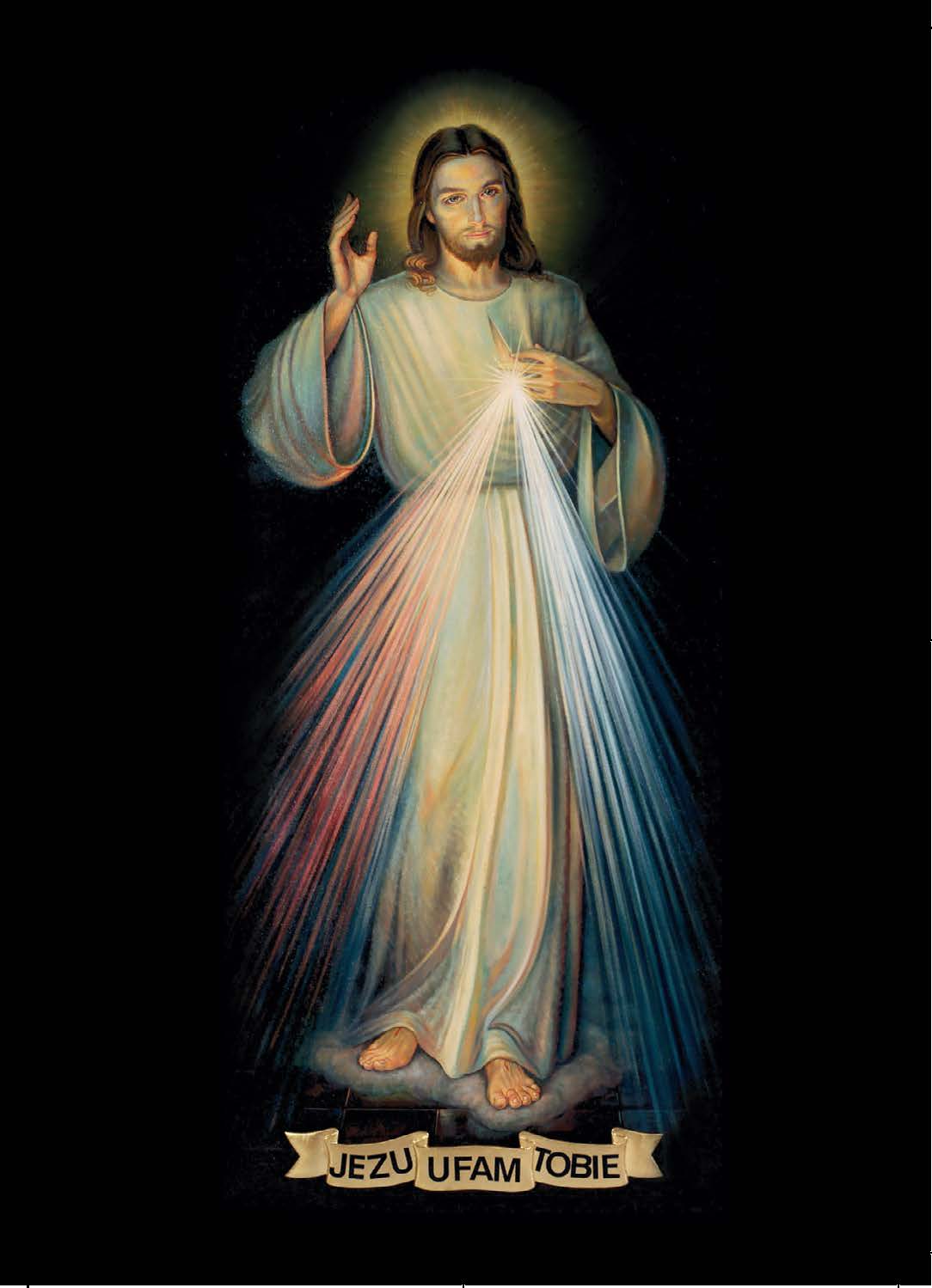 Tarjeta de oración de la Divina Misericordia