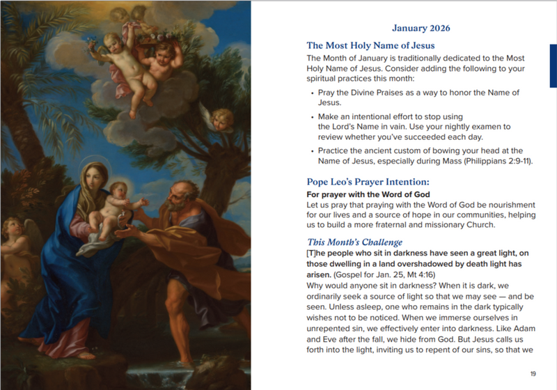 Vivat Jesus Spiritual Planner - 2026