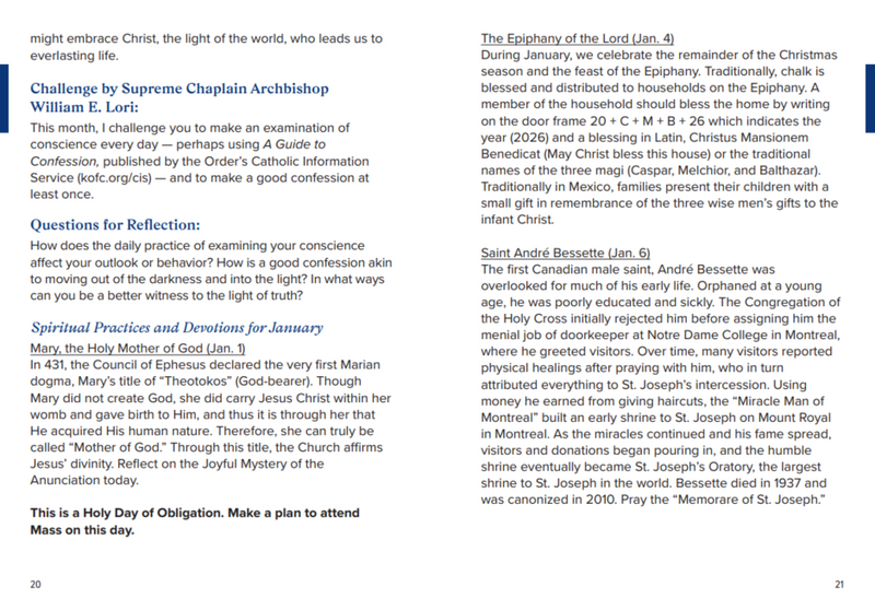 Vivat Jesus Spiritual Planner - 2026