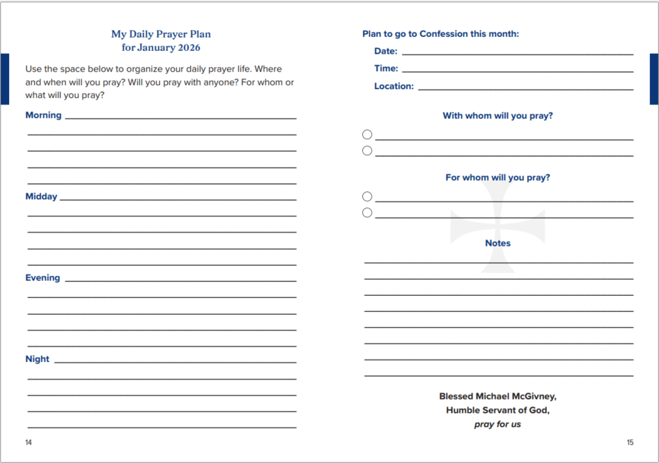 Vivat Jesus Spiritual Planner - 2026